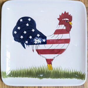 LA DOLCE VITA AMERICANA ROOSTER PLATTER